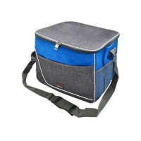 Термосумка 36х26х32 Stenson WW01351 сірий із синім