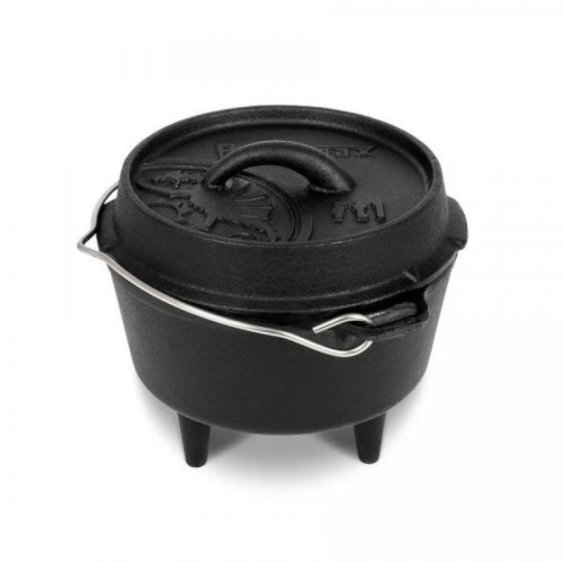 Казан-жарівня чавунна Petromax Dutch Oven ft1 на ніжках 0,9 л (1017-ft1)