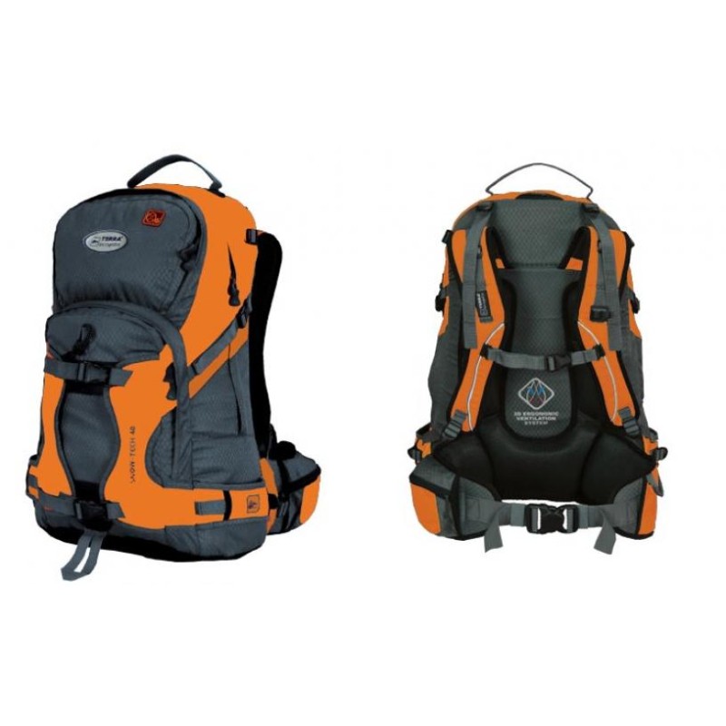Рюкзак Terra Incognita Snow-Tech 30 Orange-Grey (TI-00926)