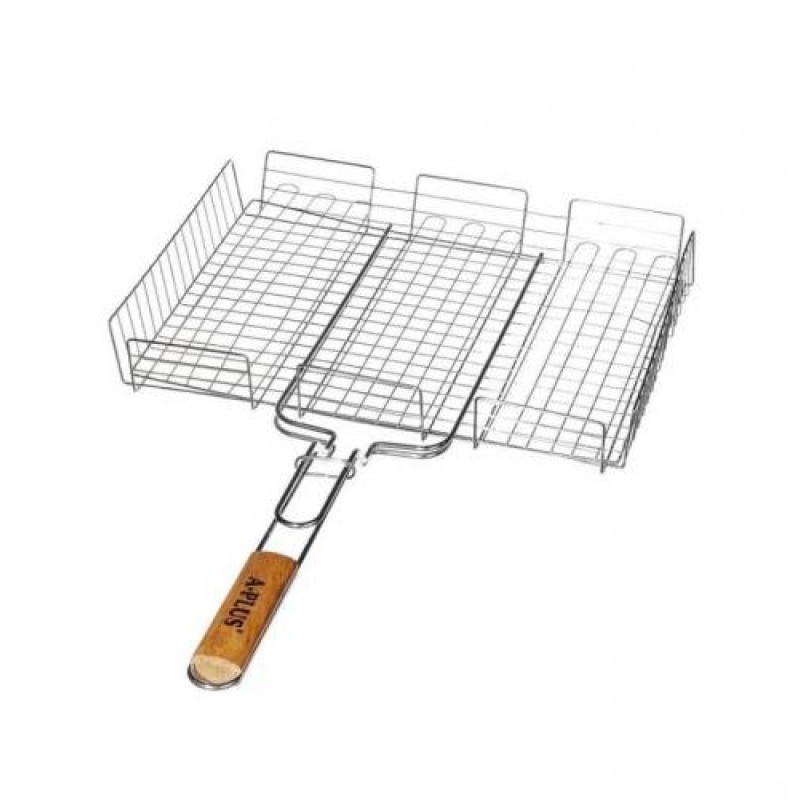 Решітка для гриля 30 х 40 х 6 см A-PLUS 1836