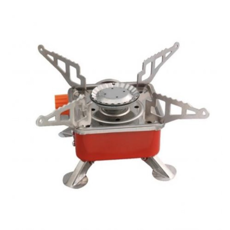 Портативний газовий пальник KOVAR К-202 з п'єзопідпалом Червоний (300538)