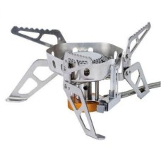 Газовий пальник зі шлангом п'єзопідпалом вітрозахистом Tramp TRG-046 140x95мм