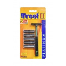 Багаторазовий дволезовий станок для гоління Treet II Platinum (2013)