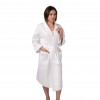 Вафельний халат Luxyart Кімоно М Білий (LS-0392) в інтернет супермаркеті PbayMarket!