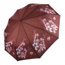 Автоматична парасолька Flagman Lava Коричнево-шоколадна (734-2)