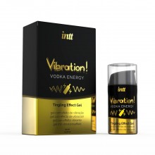 Рідкий вібратор Intt Vibration Vodka зі смаком енергетика з алкоголем 15 мл (SO2919)