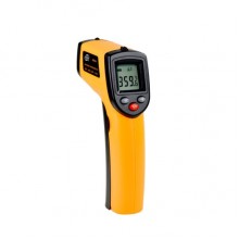 Безконтактний інфрачервоний термометр Vktech GM320 до 380 градусів Помаранчевий (100099)