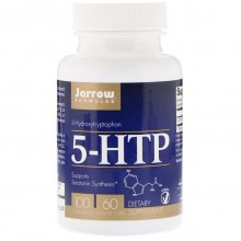 5-HTP (Гідрокситриптофан), 100 мг, Jarrow Formulas, 60 вегетаріанських капсул