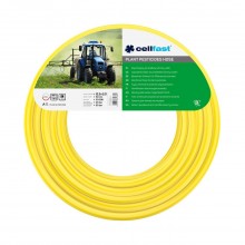 Армований шланг для пестицидів (жовтий) 12,5x3,0мм 50м Cellfast