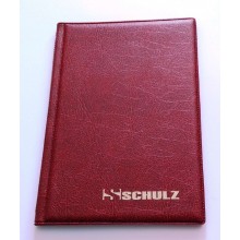 Альбом для монет 108 осередків Мікс Schulz Темно-червоний (hub_rxssuz)