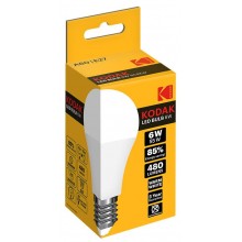 LED лампа Kodak A60 E27 8W 220V Тепл.Біл. 3000K Мат.н/Дім. (6454505)