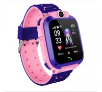 Дитячі Смарт Годинник Smart Baby Watch Q12 SIM /Bluetooth /LBS/GPS Рожевий