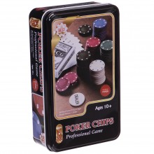 Набір покеру в металевій коробці-80 фішок SP-Sport IG-4590