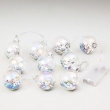 Гірлянда Elso Срібні кульки 1.5 м Теплий білий (6000-018)