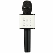 Бездротовий Bluetooth мікрофон-караоке Q7 Чорний