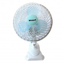 Вентилятор WIMPEX WX-707 Clip D6 Бело-голубой (1220)