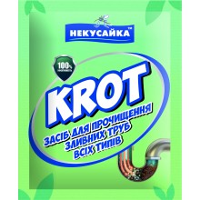 Засіб для очищення санітарно-гігієнічних пристроїв KROT НЕКУСАЙКА 50 г