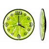Годинник настінний ДомАрт Лайм Скло Тихий хід 30х30х4 см Зелений (21604) в інтернет супермаркеті PbayMarket!
