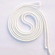 Шнур круглий плетений Luxyart білий 5 мм діаметр 200 м (BF-5200)