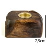 Підсвічник Liu дерев'яний настільний Корінь верби 1 свічка 15,7х13,4х7,5 см Натуральний (19015) в інтернет супермаркеті PbayMarket!