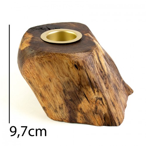 Підсвічник Liu дерев'яний настільний Корінь верби 1 свічка 17,2х17х9,7 см Натуральний (19024) в інтернет супермаркеті PbayMarket!