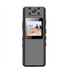 Міні камера - нагрудний відеореєстратор з поворотним об'єктивом екраном та диктофоном Nectronix A22 Чорний (100834) в інтернет супермаркеті PbayMarket!