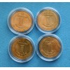 Набір монет Mine Медичні сили Вболівальники Мост 1 гривня 26 мм 4 шт Золотистий (hub_mtq9fs) в інтернет супермаркеті PbayMarket!