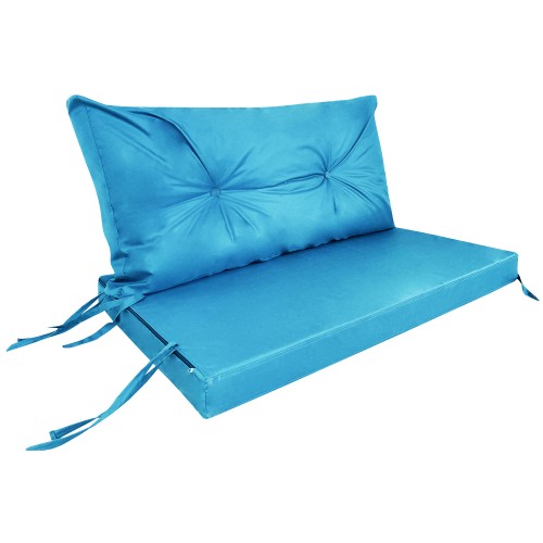 Комплект подушок Tia-Sport Сидушка та спинка Оксфорд Блакитний (sm-0961) в інтернет супермаркеті PbayMarket!