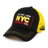 Бейсболка Beani'qe NYC Літня Сітка One sizе Жовтий Чорний (27129) в інтернет супермаркеті PbayMarket!