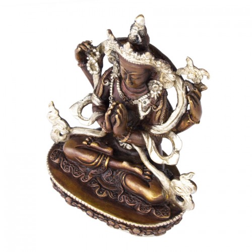 Статуетка HandiCraft Авалокитешвара тиб. Ченрезиг Бронза сріблення 9 см (23887) в інтернет супермаркеті PbayMarket!