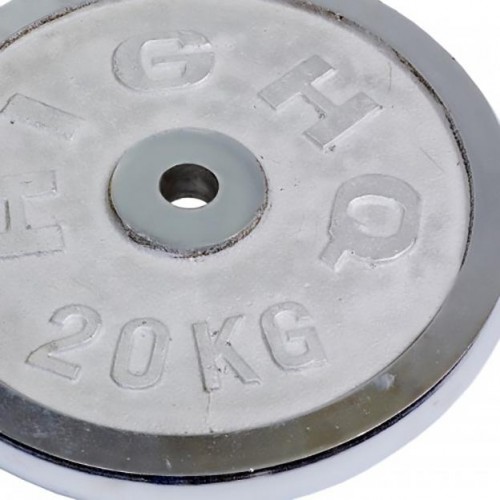 Млинці диски хромовані Zelart d-30 мм HIGHQ SPORT ТА-2189 20 кг (SK000065) в інтернет супермаркеті PbayMarket!