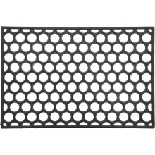 Гумовий килимок Plast Сота 60х40 см Чорний (SK000149)