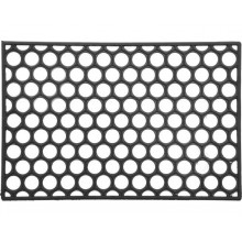 Гумовий килимок Plast Сота HARD 90х60 см Чорний (SK000150)