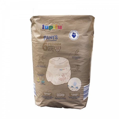 Підгузки-трусики Lupilu Premium 6 15+кг 18 шт в інтернет супермаркеті PbayMarket!