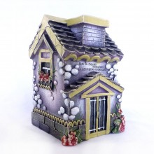 Скарбничка Present Будиночок моєї мрії - лавандовий гіпс КГ606-5 23 см Різнокольоровий (SK000284)
