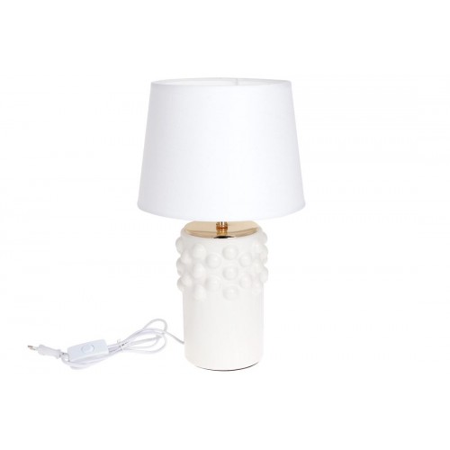 Лампа настільна BonaDi 232-729 42 см 60 Вт Білий (SK000329) в інтернет супермаркеті PbayMarket!
