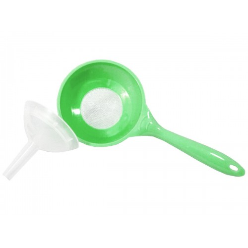 Лійка-сито трансформер пластикова Hoz Зелений (MMS-R21497) (SK000332) в інтернет супермаркеті PbayMarket!