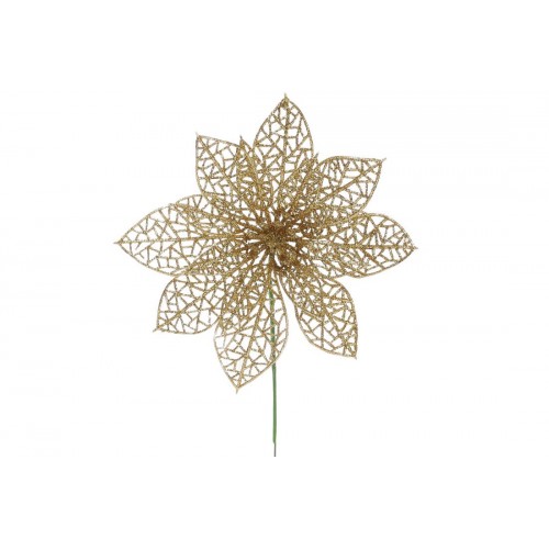Декоративна квітка BonaDi 15 см Золотистий (128-012) в інтернет супермаркеті PbayMarket!