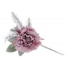 Декоративна квітка BonaDi 12х33 см Зелений / Рожевий (832-258)