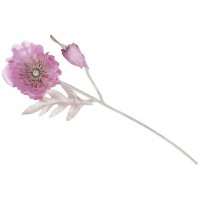 Декоративна квітка BonaDi Мак 49 см Ліловий (709-447)