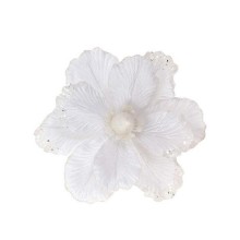Декоративна квітка Flora Магнолія 22 см Білий (12685)