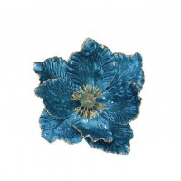 Декоративна квітка Flora Магнолія 22 см Синій (12692)