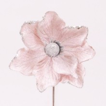Декоративна квітка Flora Магнолія 16 см Рожевий (75828)