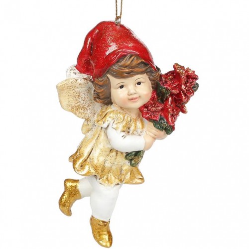 Декоративна підвісна фігурка BonaDi Дівчинка Ельф 12 см Різнокольоровий (887-311) в інтернет супермаркеті PbayMarket!