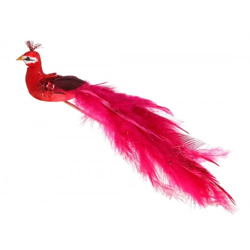 Декоративний птах BonaDi 24 см Червоний (117-540) в інтернет супермаркеті PbayMarket!