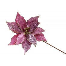 Декоративна квітка BonaDi Пуансетія 31 см Ліловий (807-332)