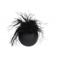 Ялинкова куля BonaDi 8 см Чорний (NY15-877)