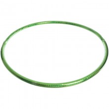 Обруч цільний гімнастичний пластиковий Record FI-3375-75 Зелений (SK000571)
