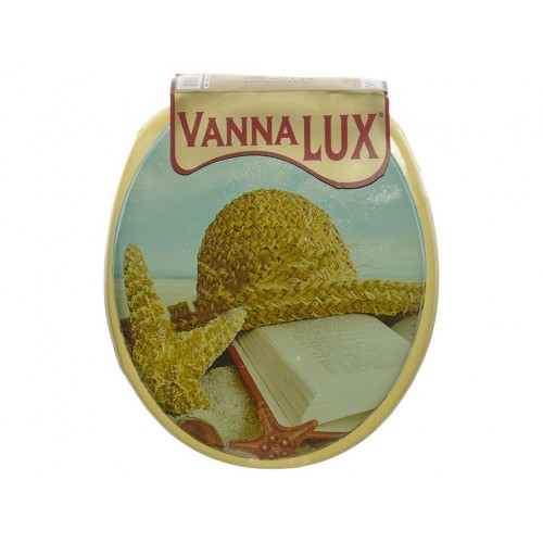 Сидіння з кришкою для унітазу м'яке Vanna Lux (MUP-VANNALUX-YELLOW-1) (SK000751) в інтернет супермаркеті PbayMarket!
