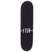 Скейтборд Fish Wolf SK-414-5 78x20x1,2 см Чорний (SK000772)